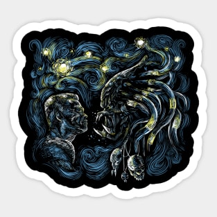 Starry Predator Sticker